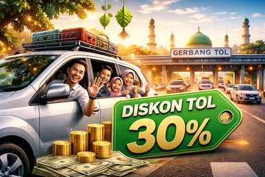 Mudik Lebaran Lebih Terjangkau Berkat Diskon Tol 30 Persen